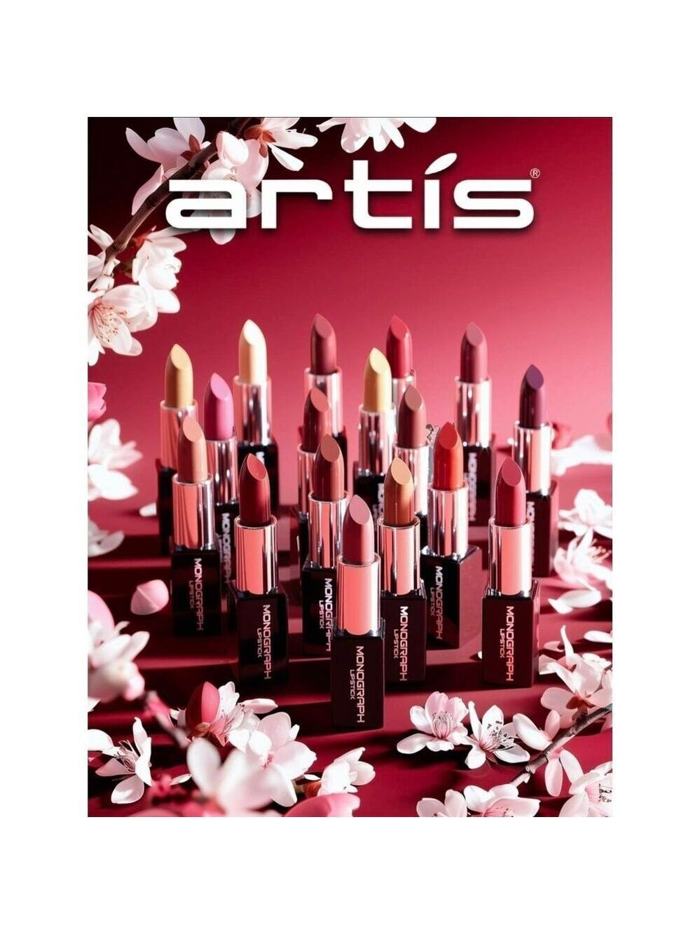 Monograph Collection Cream Lipsticks Portfolio 16 Full size lipsticks